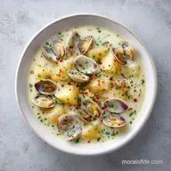 15 Minute Clam Chowder for 4 Servings