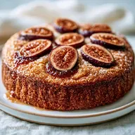Almond Fig Cake for 10 Servings
