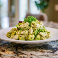 Healthy Avocado Chicken Salad for 4