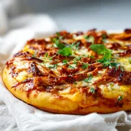 BBQ Chicken Pizza in 32 Minutes