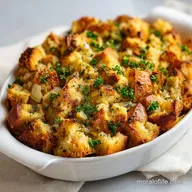 Bread Stuffing: Crispy and Velvety