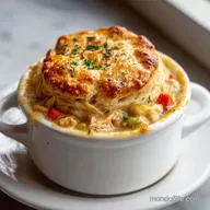 Red Lobster Biscuit Chicken Pot Pie in 50 Minutes