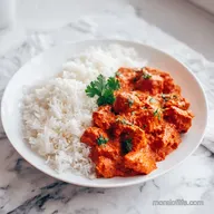 Butter Chicken with Basmati Rice for 4 Servings