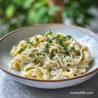 Cabbage Noodles Alfredo in 20 Minutes