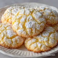 Chewy Lemon Cookies in 26 Minutes