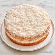 Coconut Coconut Milk Cake: Fluffy Sponge