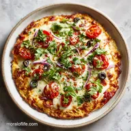 Cottage Cheese Pizza Bowl in 5 Minutes