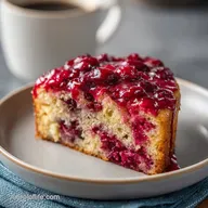 Leftover Cranberry Sauce Greek Yogurt Coffee Cake