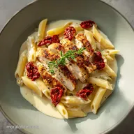 Chicken Mozzarella Pasta in 30 Minutes