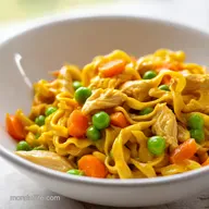 Chicken Noodle Casserole: Creamy and Dependable