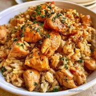 Crockpot Chicken Rice for 6 Servings