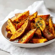 Roasted Sweet Potatoes for 4 Servings: Crispy Caramelized Cubes