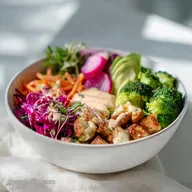 Bowl of Salad: Roasted & Tahini in 45 Minutes