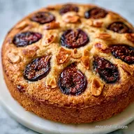 Dried Fig and Almond Cake for 6 Servings