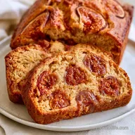 Dried Fig Loaf Cake for 10 Slices