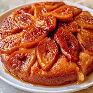 Dried Fig Upside Down Cake in 55 Minutes