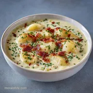 Easy Creamy Clam Soup for 6 Servings