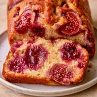 Easy Fig Loaf Cake for 12 Slices
