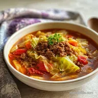 Easy Stuffed Cabbage Soup Recipe in 45 Minutes