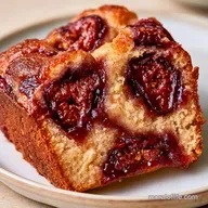Fig Preserve Pound Cake with Sour Cream