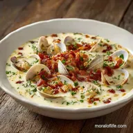 Fresh Clam Chowder Recipe for 6 Servings