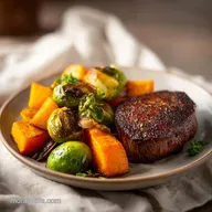 Garlic Butter Steak for 4 Servings