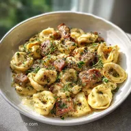 Garlic Steak Tortellini for 4 Servings