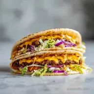 Big Mac Tacos for 4 Servings with Crispy Caramelized Beef Edges
