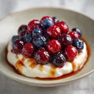 Light Summer Fruit Dessert in 25 Minutes