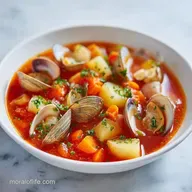 Manhattan Clam Chowder for 4 Servings