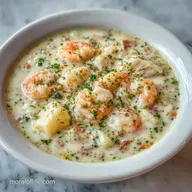 Mixed Seafood Clam Chowder: One-Pot