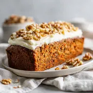 Carrot Bread with Cream Cheese Frosting: A Moist Loaf in 80 Minutes