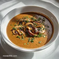 Mushroom Bisque Soup Ready in 55 Minutes | Creamy