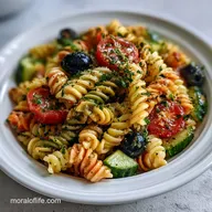 Pasta Salad For A Crowd for 12 Servings