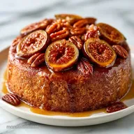 Pecan Upside Down Cake Fig in 65 Minutes