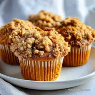 Pumpkin Streusel Muffins: Ready in 30 Min Baked