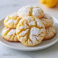 Quick Lemon Crinkle Cookies in 30 Min