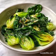 Saut&eacute;ed Bok Choy Recipe in 10 Minutes