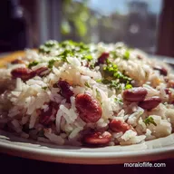 Rice and Peas Ready in 1 Hour