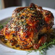 Roast Whole Chicken with Garlic and Herbs: Shatter Crisp Skin