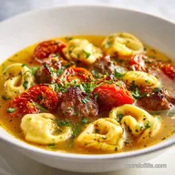 Sausage Tortellini Soup: Hearty and Creamy