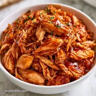 Slow Cooker BBQ Chicken for 8 Servings