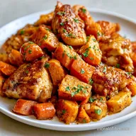 Slow Cooker Chicken Sweet Potatoes for 6