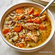 Slow Cooker Chicken and Wild Rice: Creamy