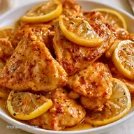 Slow Cooker Lemon Chicken Thighs for 6