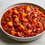 Slow Cooker Sweet Potato Chili for 6