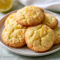 Soft Chewy Lemon Cookies in 25 Minutes