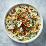 Steamed Clam Chowder for 8 Servings