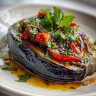 Stuffed Eggplant Recipe: Jammy Eggplant & Crispy Panko