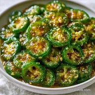 Candied Jalapenos with Honey